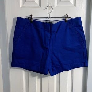 J. Crew Blue Chino Shorts